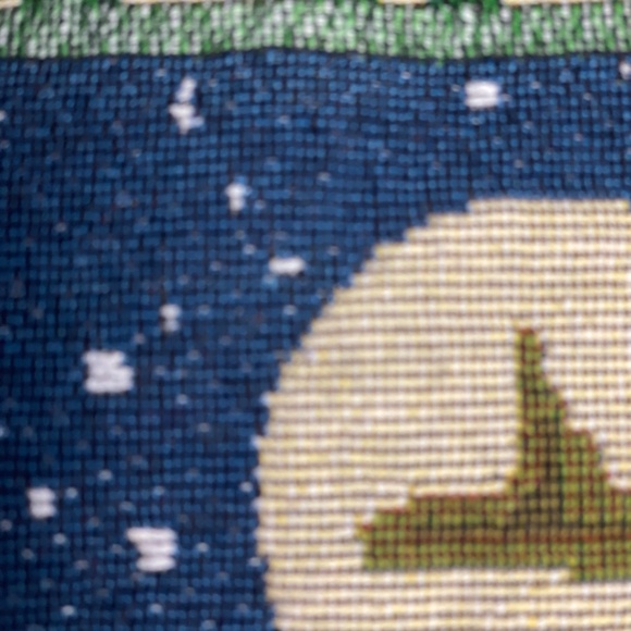 Woven Christmas stockings with hanger loop 5/$15 great for wine bags - Picture 12 of 15